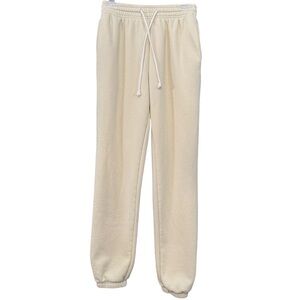Out From Under Cream Joggers | Urban Outfitters Small